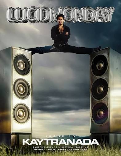 Lucid Monday Magazine Issue 10, Kaytranada on the cover